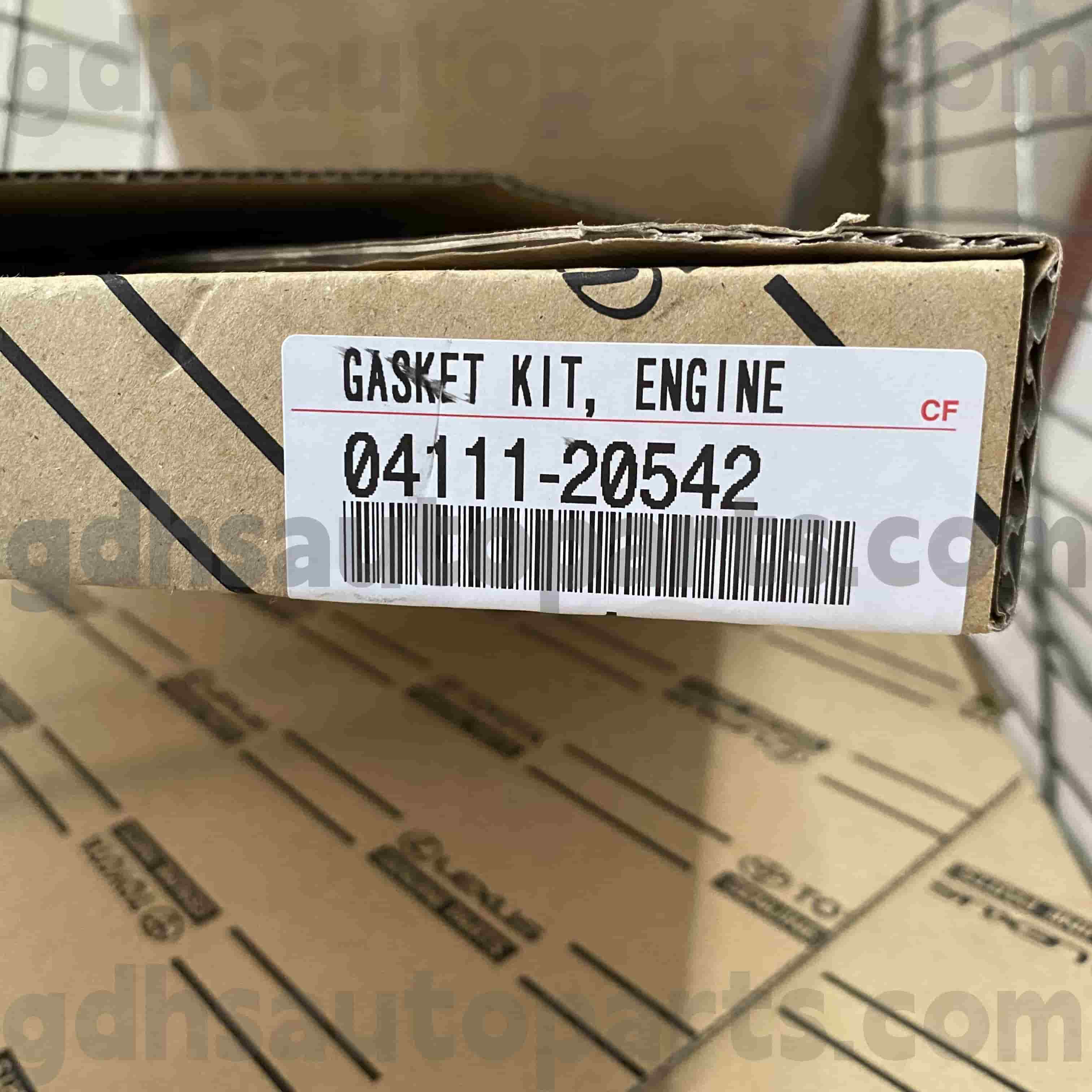 04111-20542 Kit de révision de moteur de pièces authentiques Toyota pour Alphard, Alphard G / V