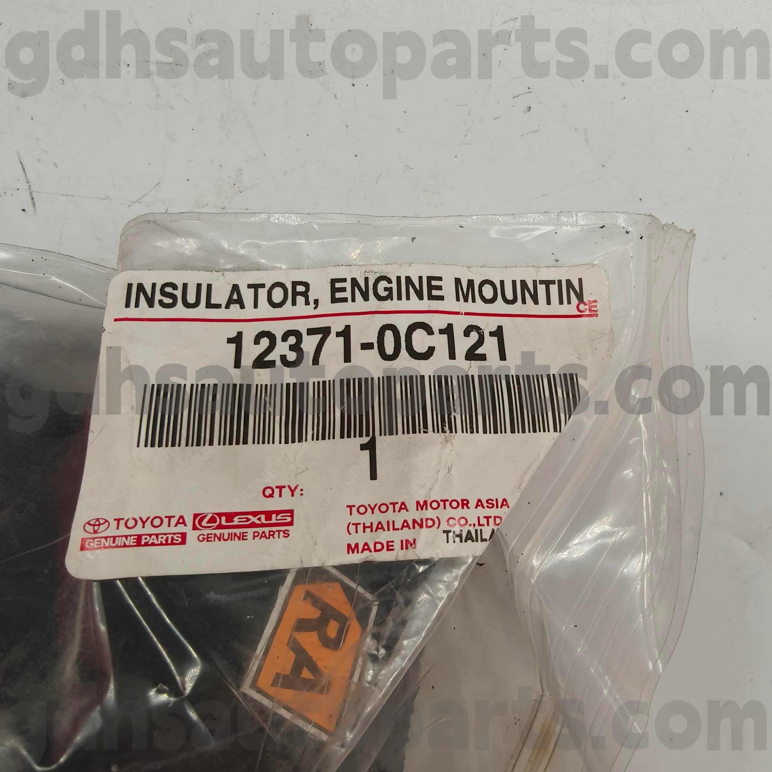 12371-0C121 Lien de changement de pièces d'origine Toyota pour châssis NO.2TRFE..TGN26..4FC