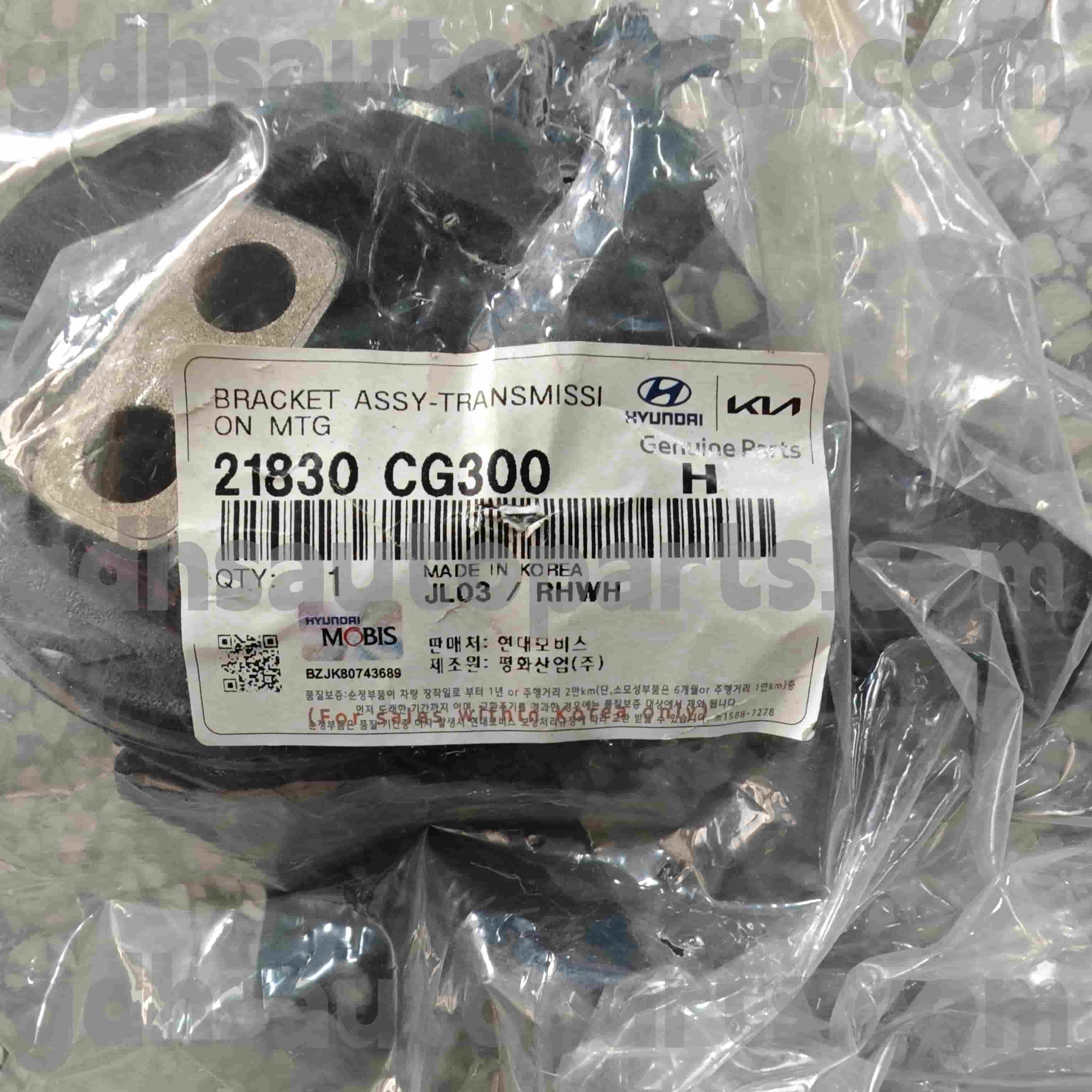 21830 CG300 HYUNDAI MONTAGE DE TRANSMISSION DES PIÈCES VÉTIONNELS POUR RUSSIE ， GÉNÉRAL ， Australie ， Europe + Russie ， Moyen-Orient