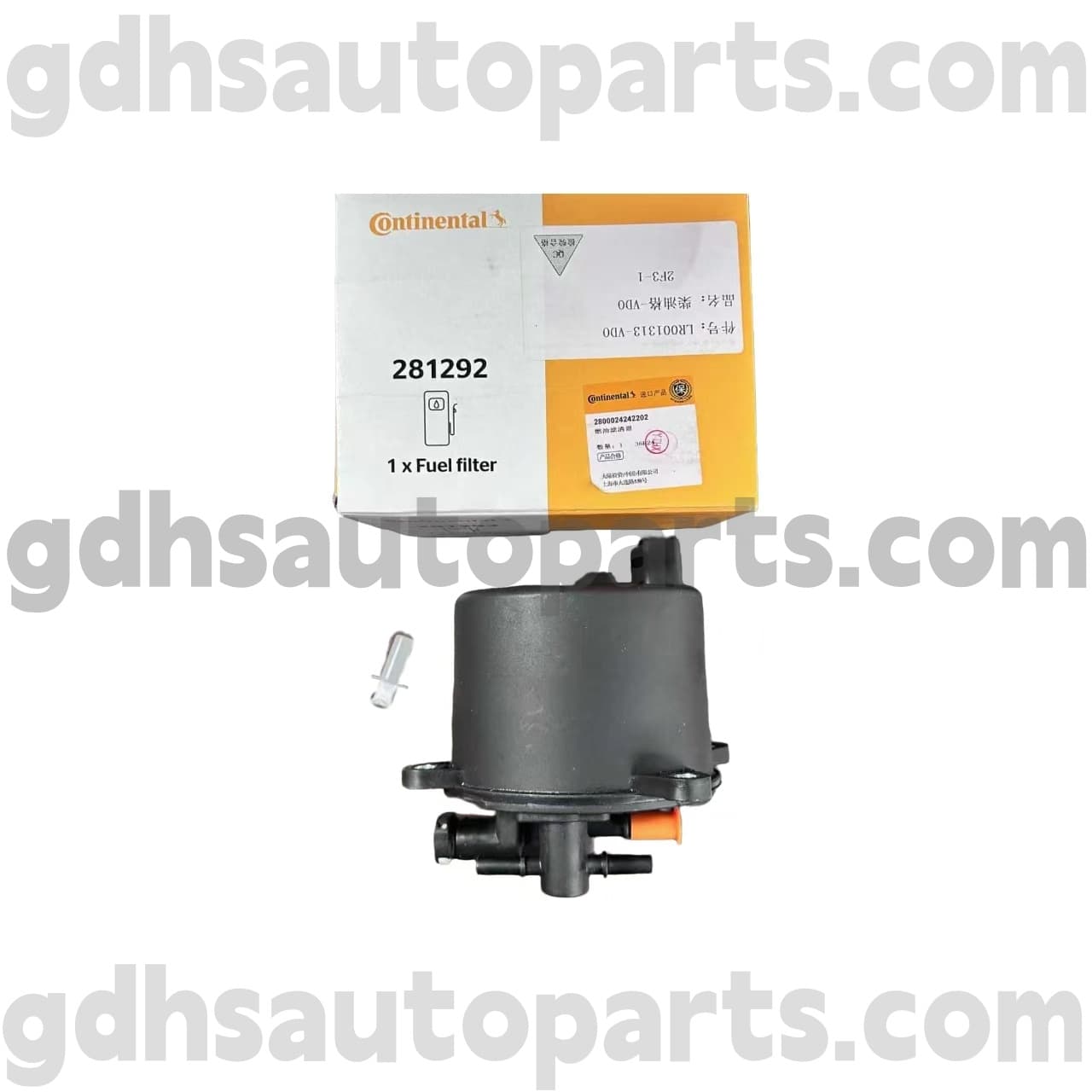 2800024242202 Filtre de carburant continental pour le nouveau Range Rover Evoque, Land Rover Freelander 2, Discovery Sport OE no. LR001313