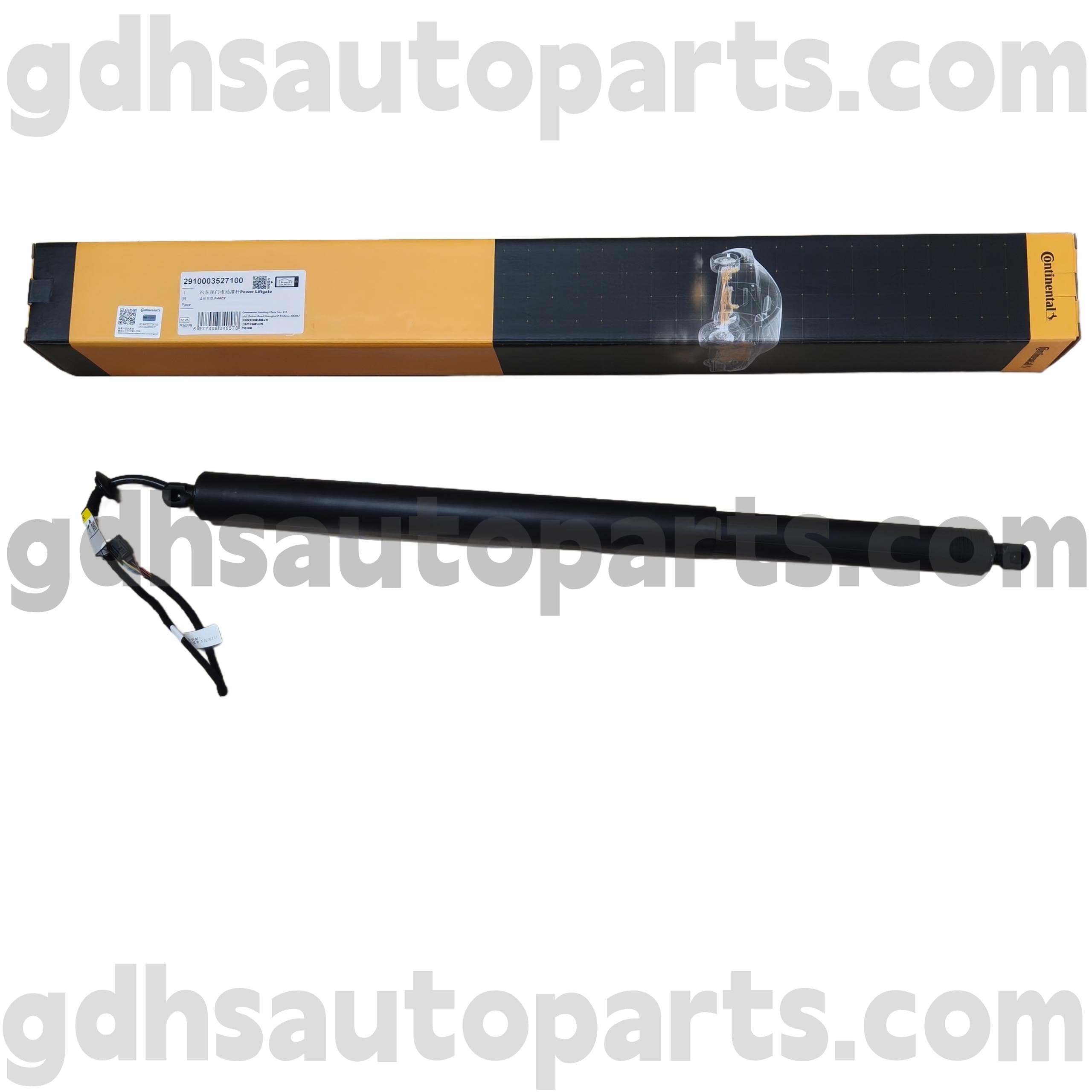 2910003527100 Strut de hayon continental pour Jaguar XJ, Jaguar F-Pace OE no. T4A49350