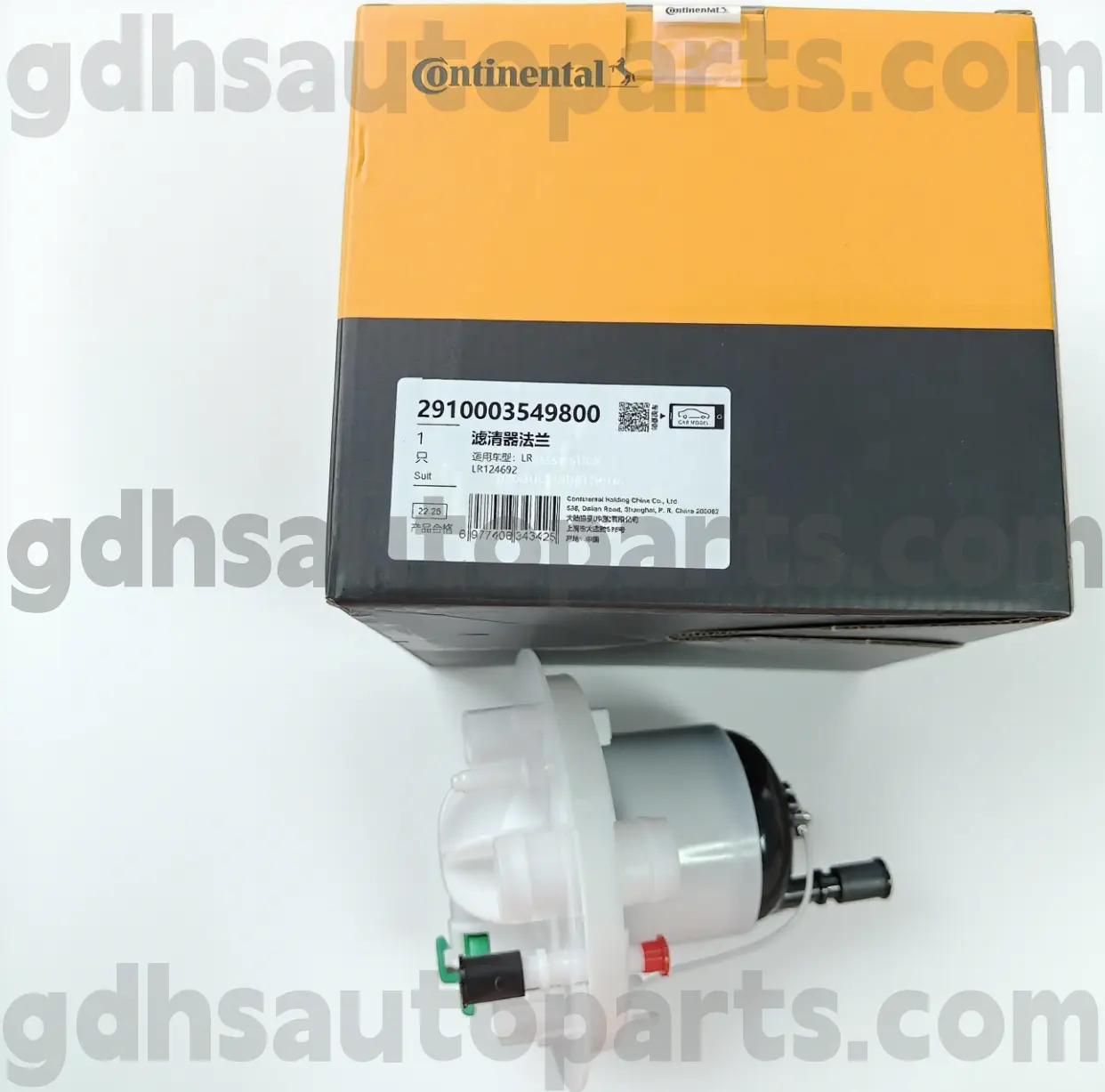 2910003549800 Filtre de carburant continental pour Range Rover OE no. LR124692