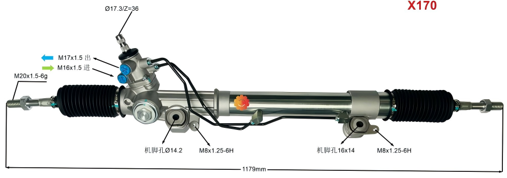 44250-60090 Appareil de direction automobile