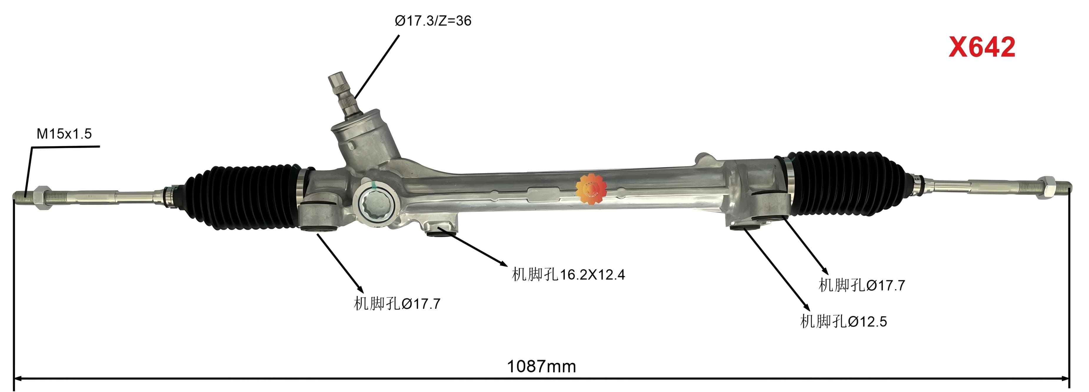 45510-02630 Appareil de direction automobile