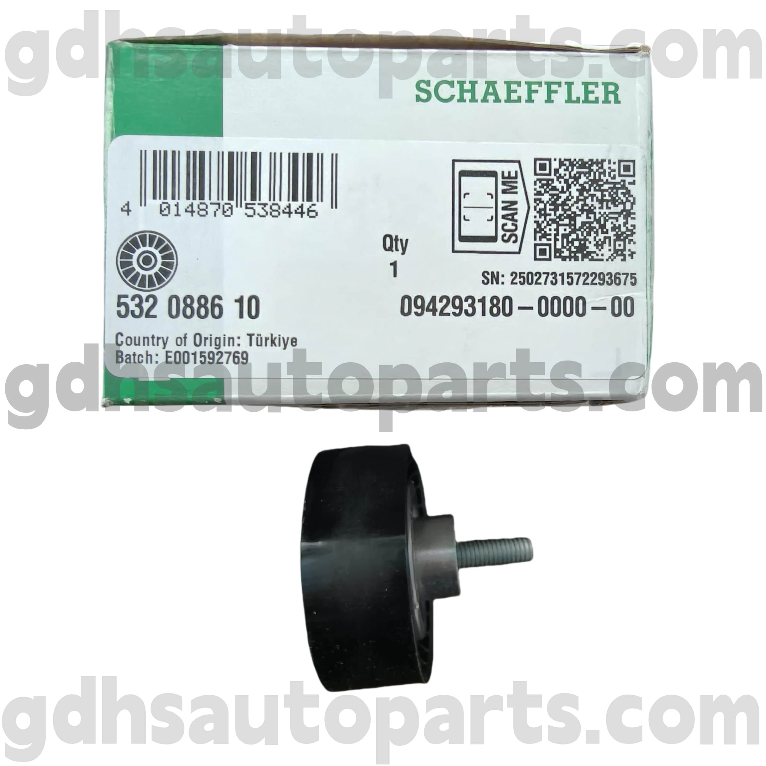 5320886100 SCHAEFFLER INA TIMING BELLE PULLEY POUR Range Rover, Range Rover Sport, Land Rover Discovery 4 OE No.LR073726