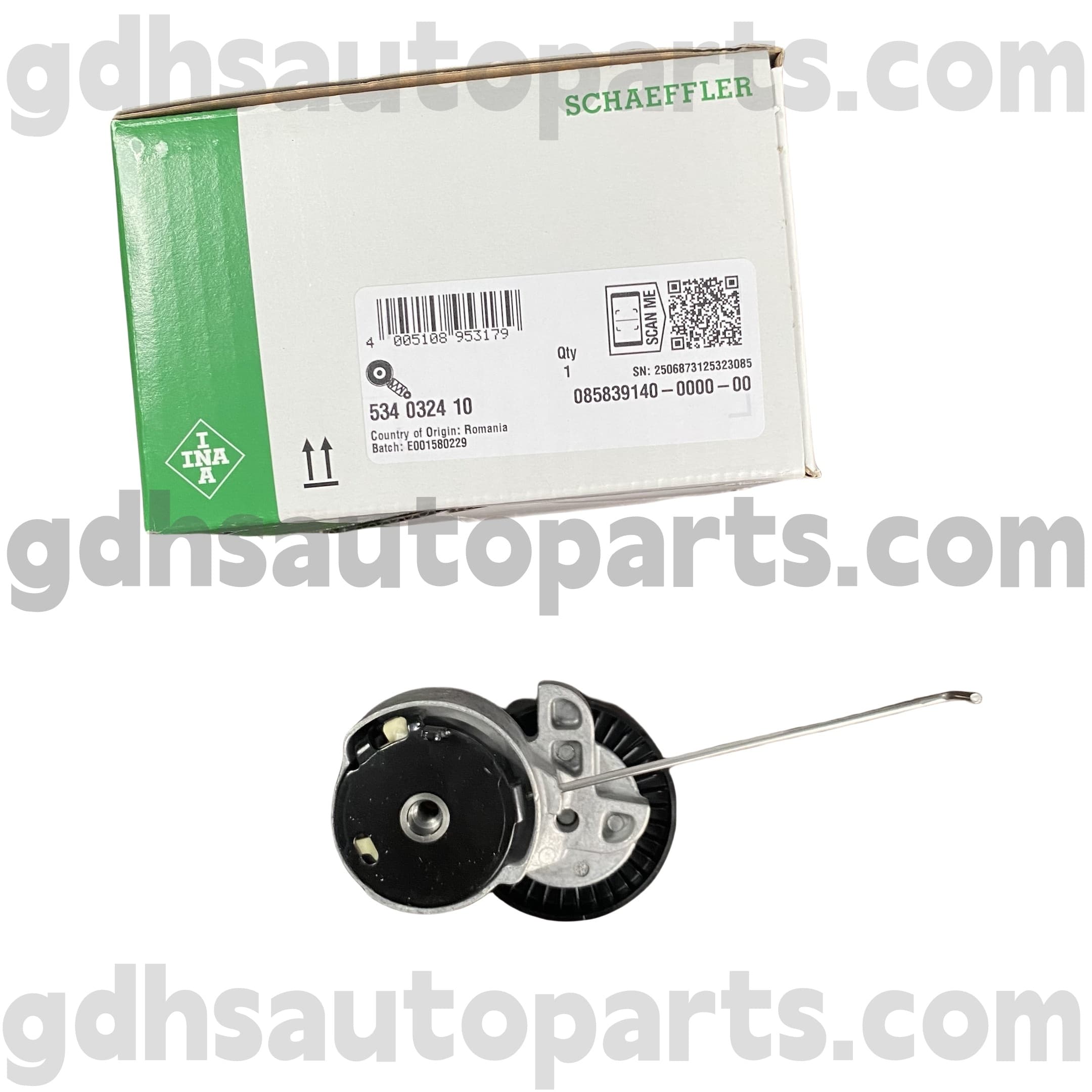 5340324100 SCHAEFFLER INA DRIVE TENANDER CEINTURE POUR LAND ROVER FREELANDER 2 OE NO. LR004667