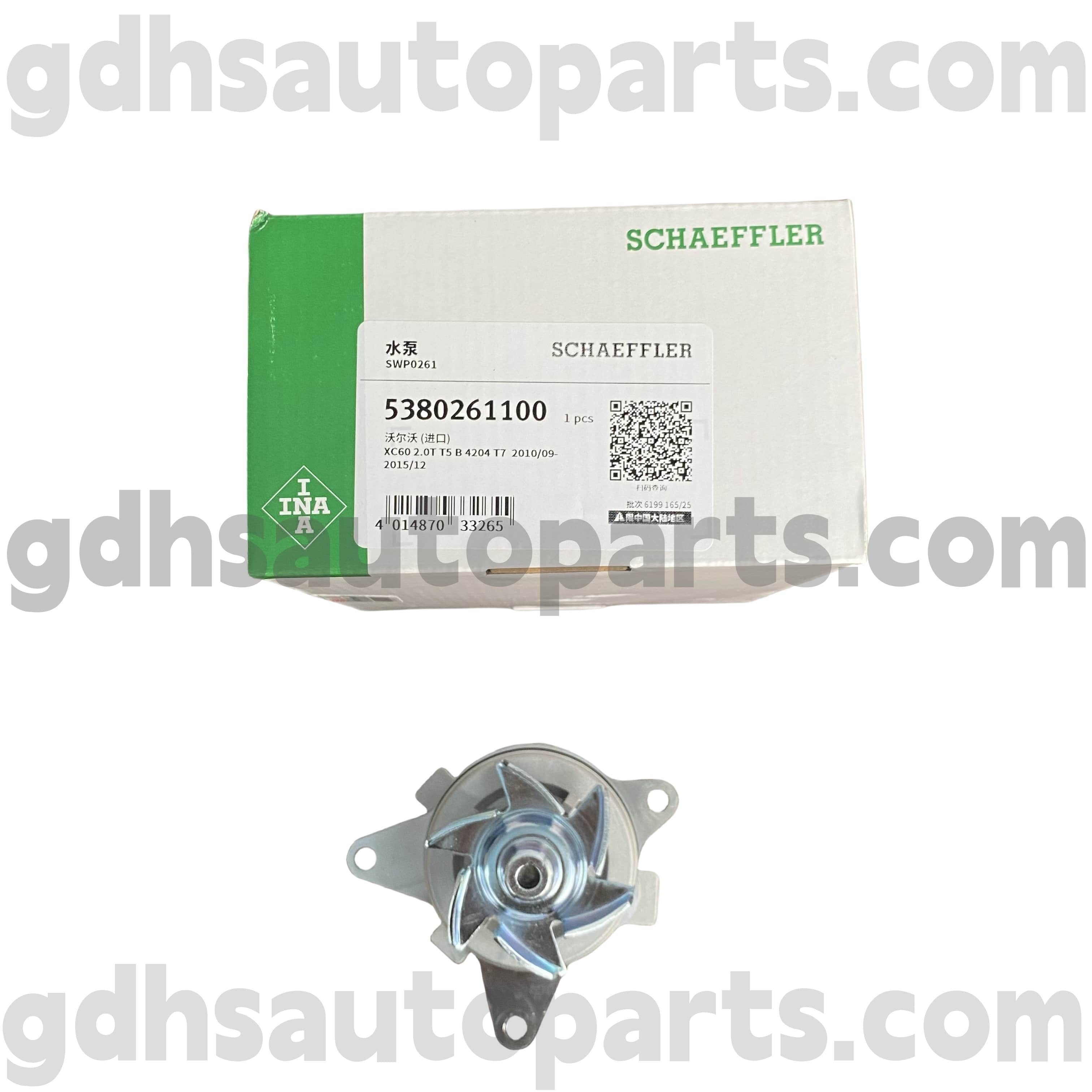 5380261100 Schaeffler Ina Water Pompe pour Range Rover Evoque, Discovery Sport OE No.LR081578