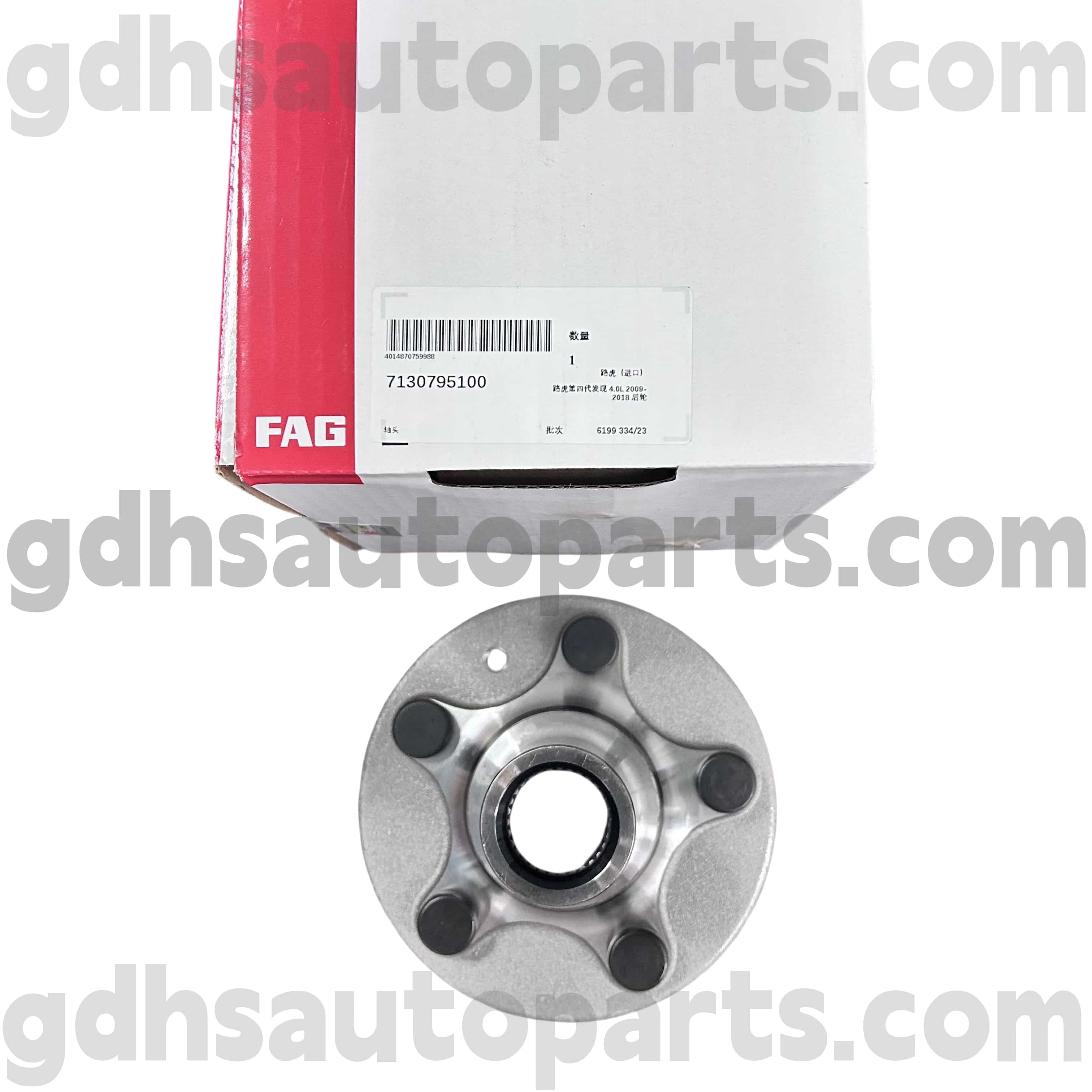 7130795100 SCHAEFFLER FAG Wheel Hub Portage Bride pour Range Rover Sport, Land Rover Discovery 4 OE NO. RUC500120