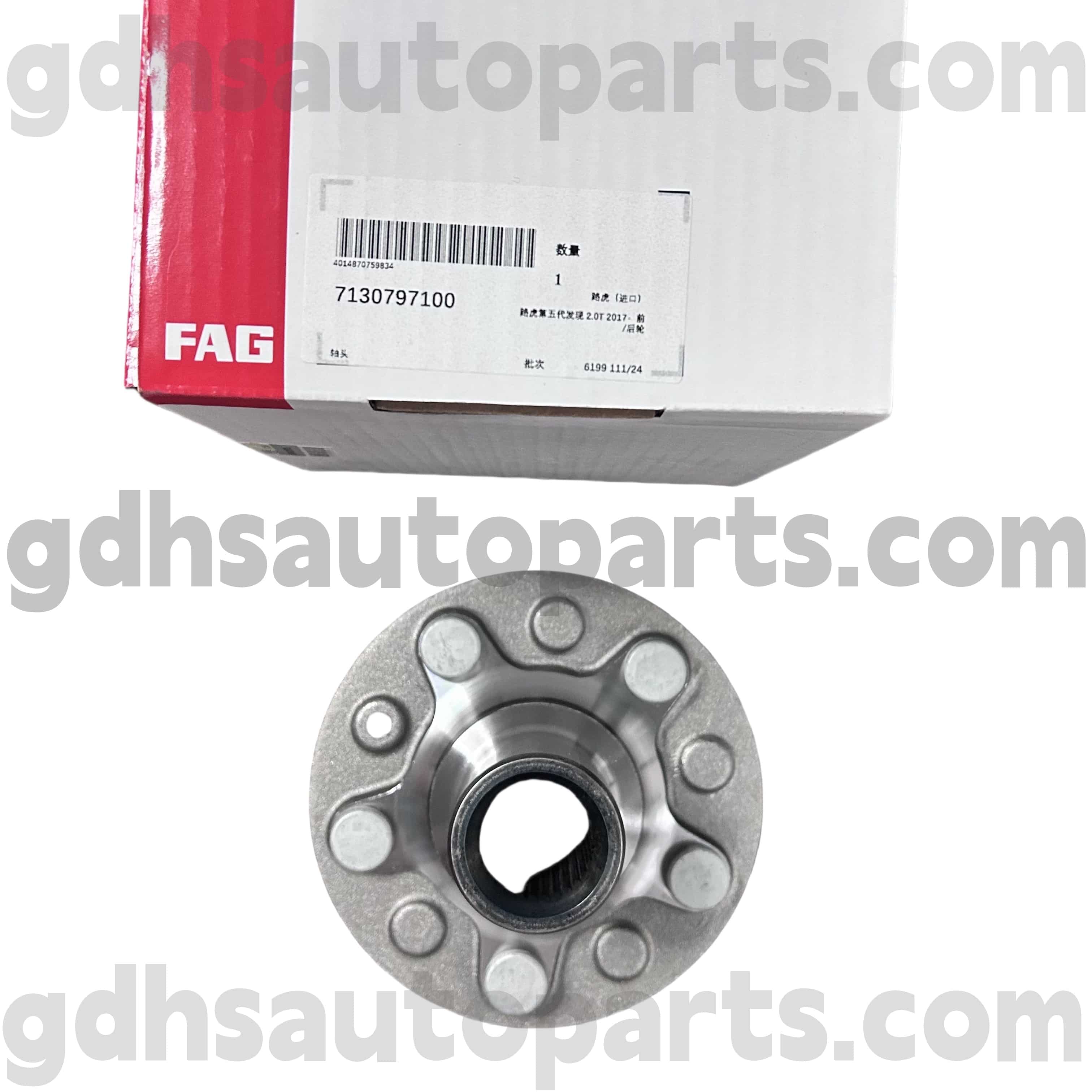 7130797100 SCHAEFFLER FAG FAG Wheel Hub Port pour Range Rover, Range Rover Sport, Land Rover Discovery 4, New Defender OE no. LR081538