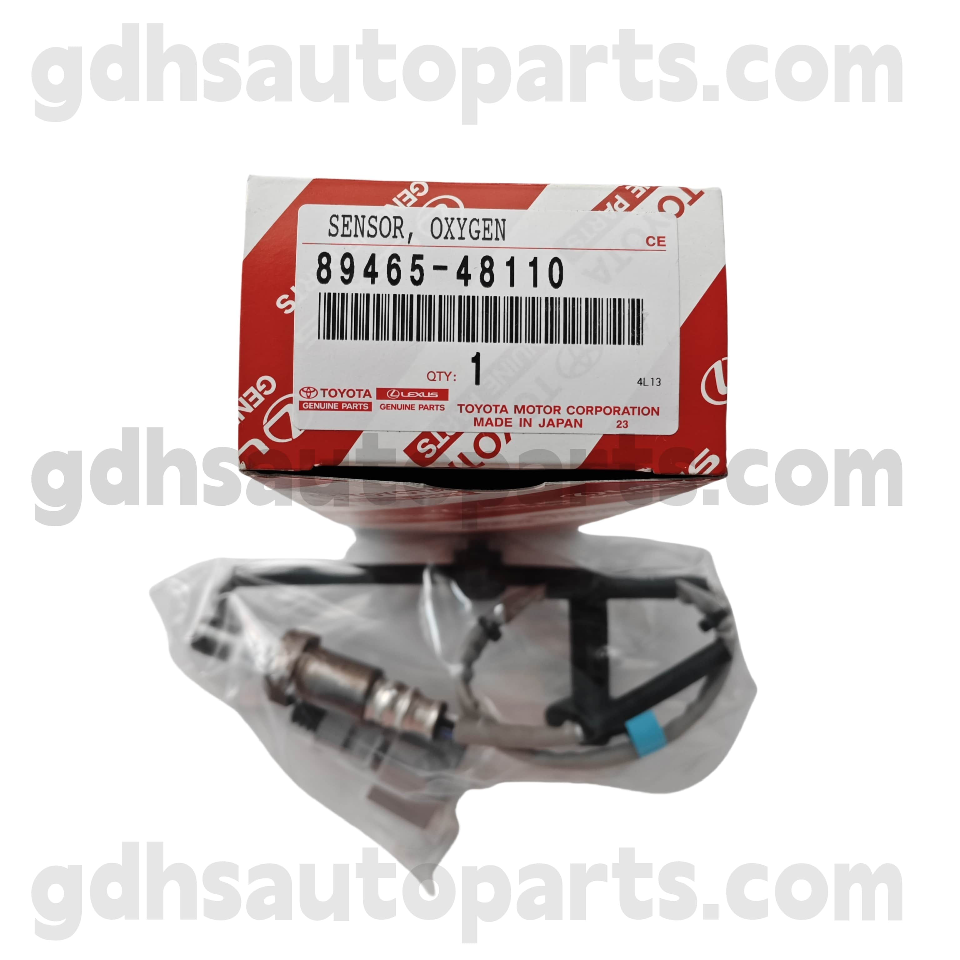 89465-48110 Toyota Pièces authentiques Capteur d'oxygène arrière pour Harrier 、 Highlander 、 Lexus RX300 / 330/350 NO. GSU4 #