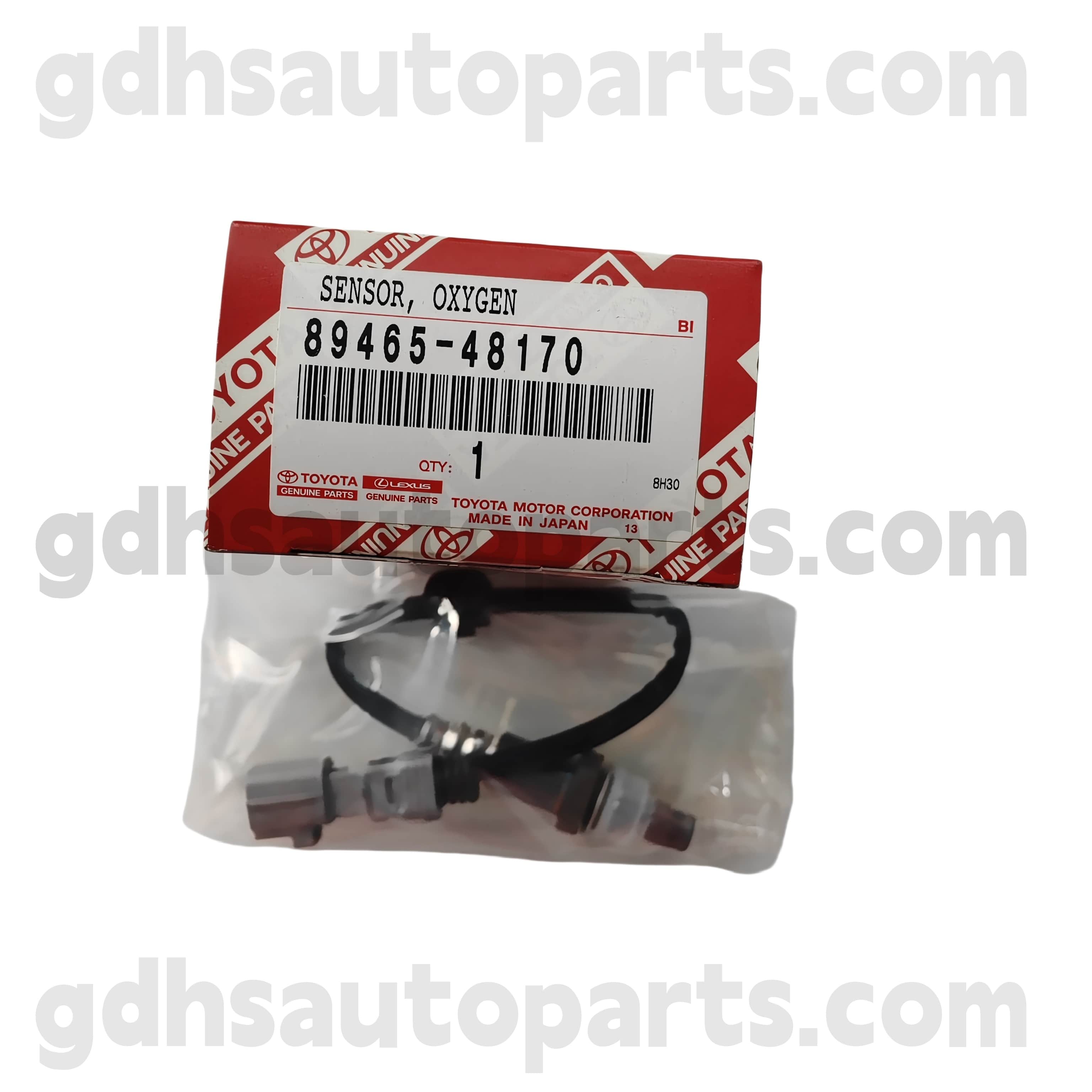 89465-58130 Pièces authentiques Toyota Capteur d'oxygène arrière pour le châssis Alphard / Vellfire / HV no. GGH20..RHD